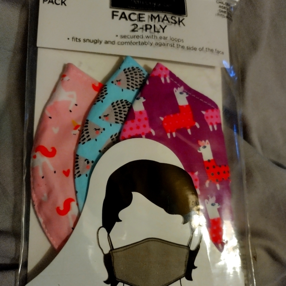 🌻5/$10 Children 2 Ply Face Mask